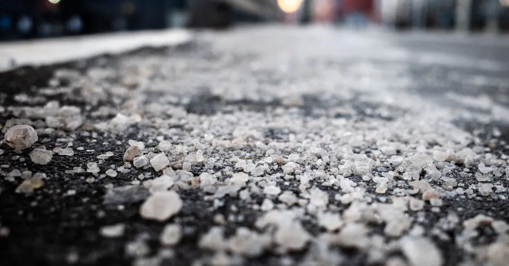 New York’s Winter Arsenal Includes Shiploads of Rock Salt