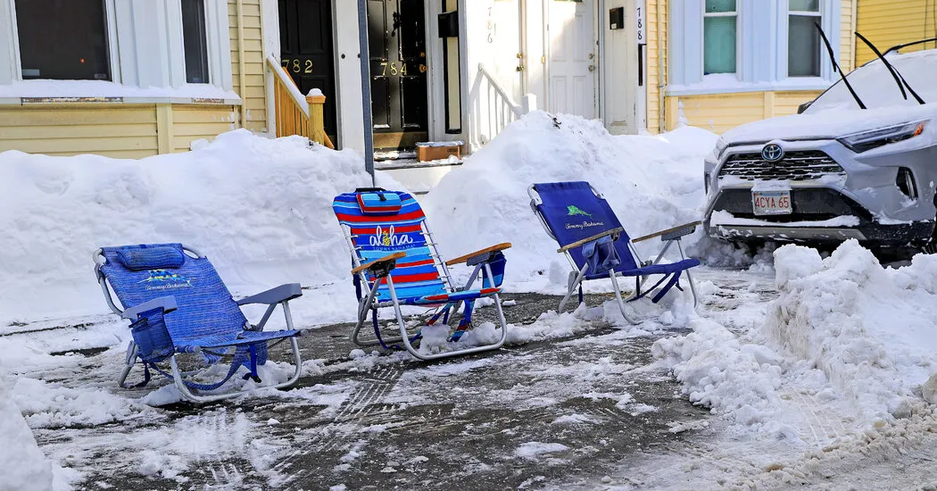 Who Has ‘Dibs’ on That Freshly Shoveled Parking Space?